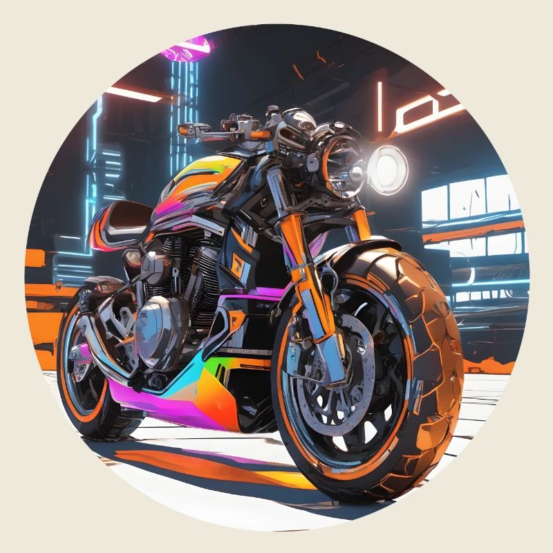 Sci-Fi Motorcycle
