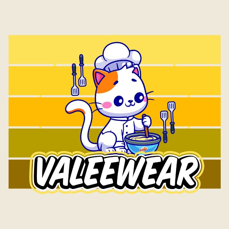 Valeewear - Katze als Sternekoch