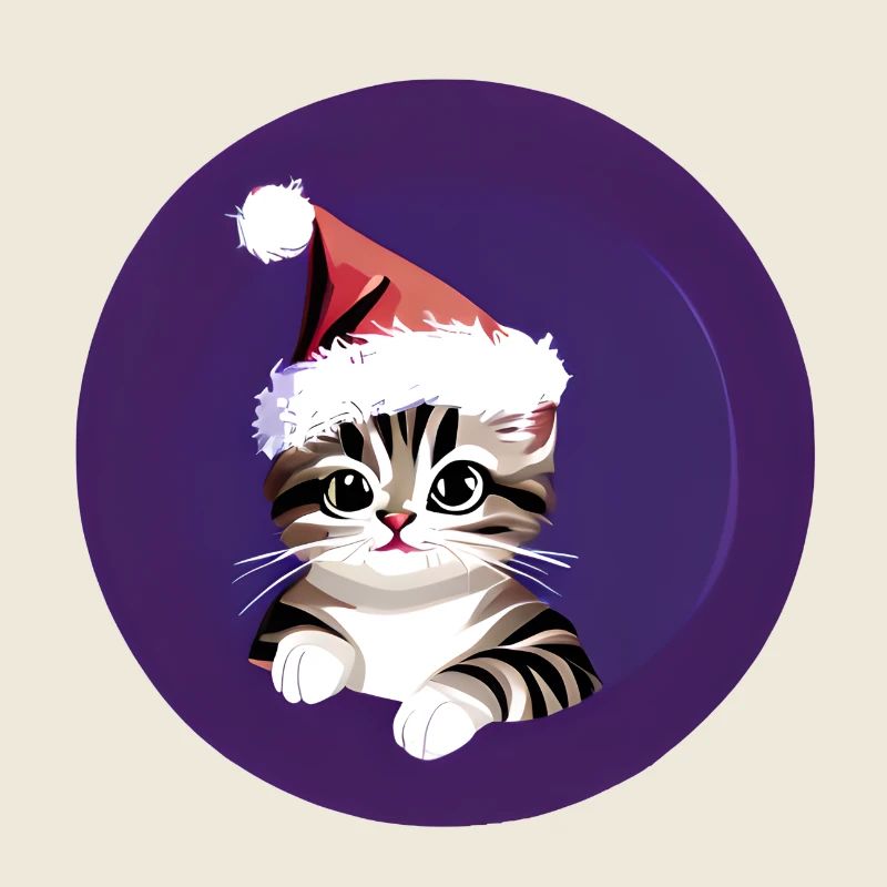 Cat X-Mas Cat Propriétaire Maison de Noël Chat