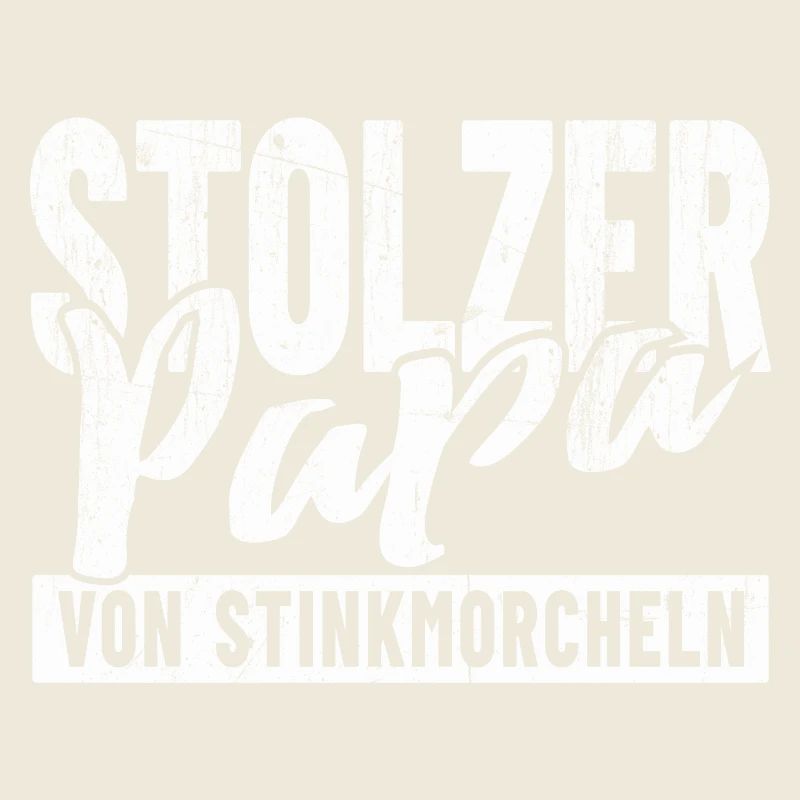 Stolzer Papa von Stinkmorcheln