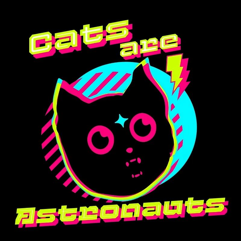Les chats sont des astronautes
