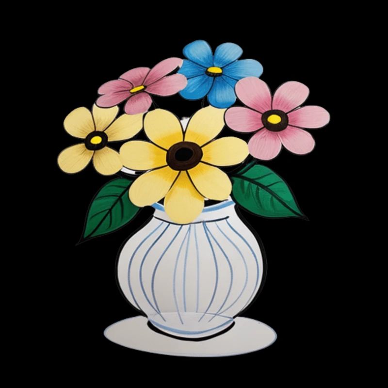 Beau mélange de fleurs