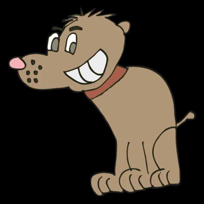 Drôle de chien qui rit