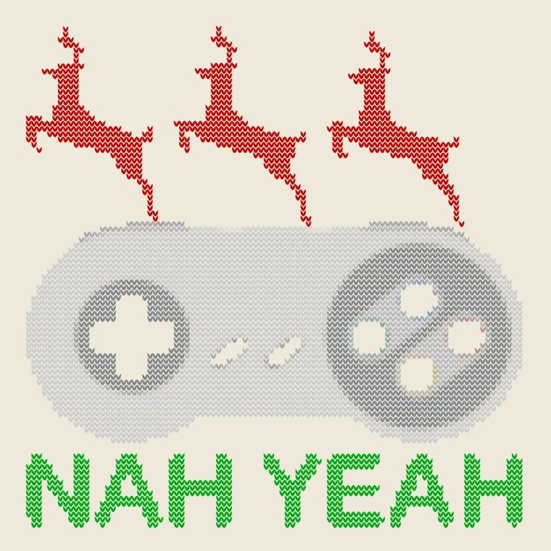 oui non Ugly Christmas Gaming