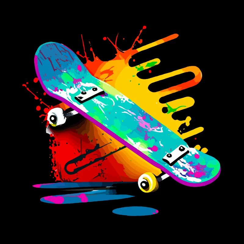 Skate type graffiti