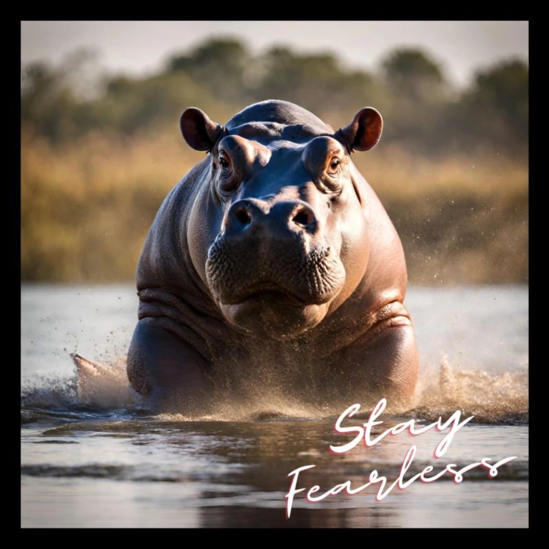 Stay Fearless - Nilpferd Design