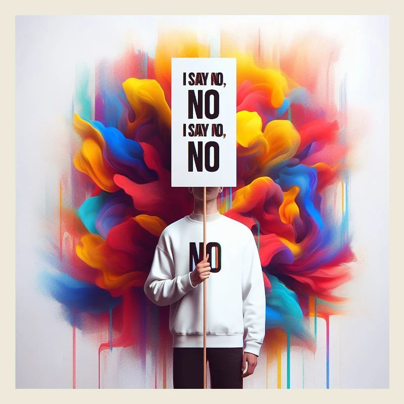 I say No and No is No, let us all, with courage, s