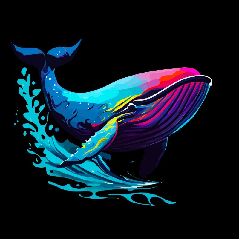 Baleine couleur