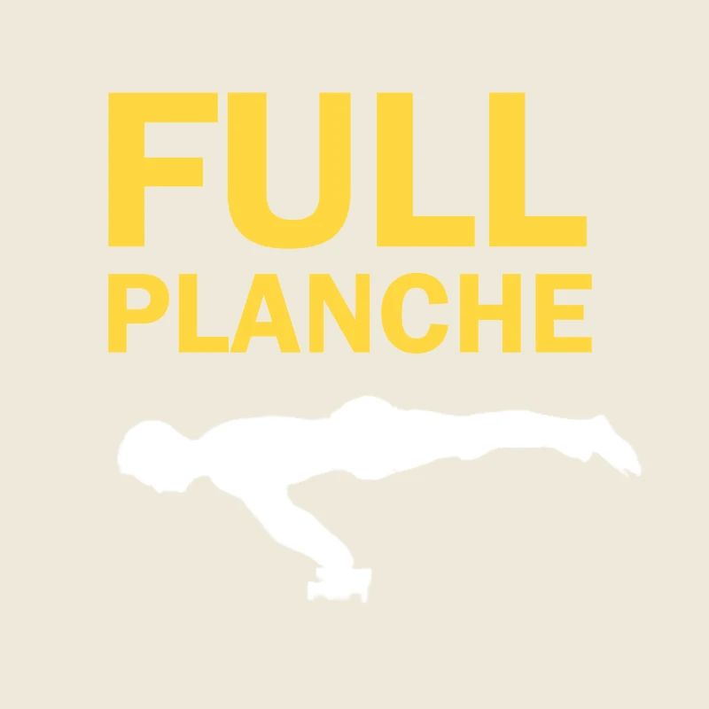 Planche complète Calisthenics Skill Street Workout