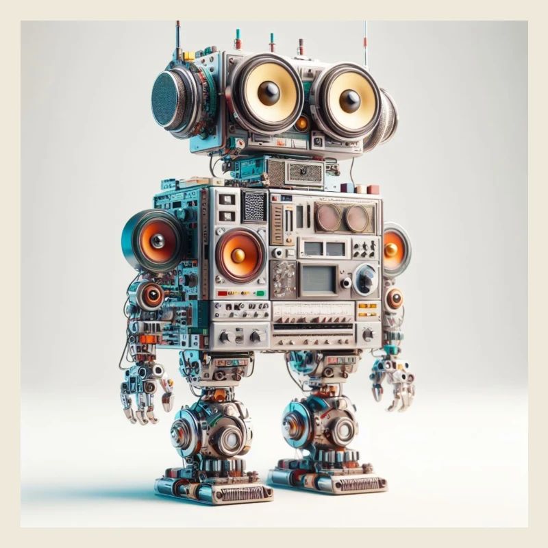 Analoger Audio-Roboter