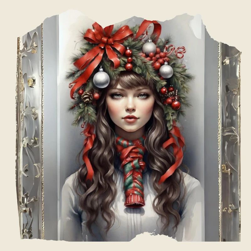 Weihnachtsmann Heiligabend Mitternachtsmesse Weihnachtsbaum Geschenke