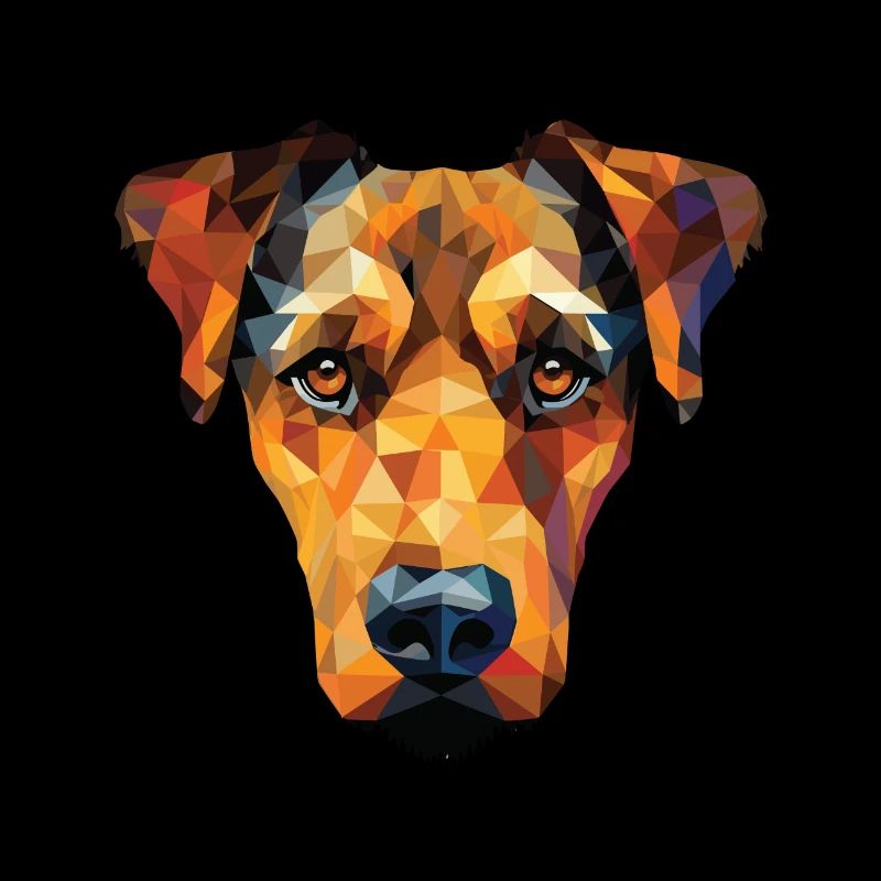 Jagdterrier Hunderasse Aquarell Illustration