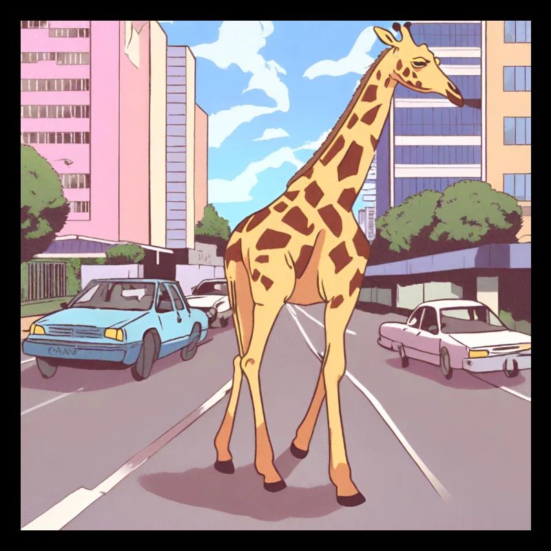 Stadtgiraffe
