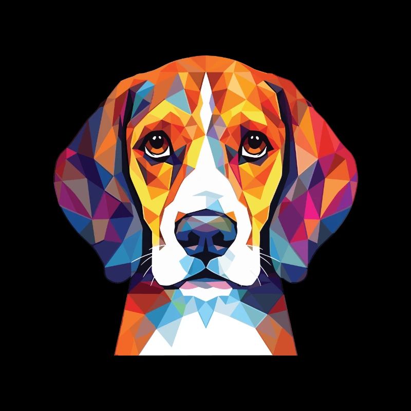 Beagle Small Scent Hound Dog Breed Watercolor