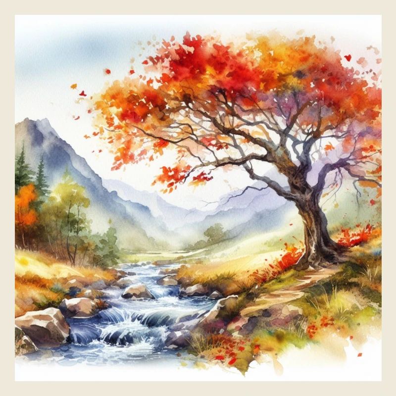 Aquarellmalerei