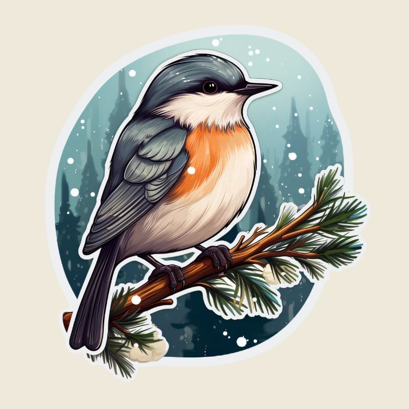 Oiseau d’hiver
