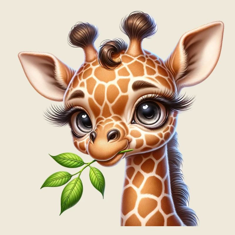 Baby giraffe