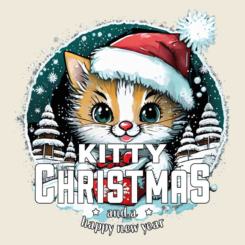 Weihnachtskatze - Kitty Christmas