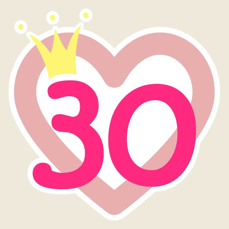 30th Birthday Princess Crown