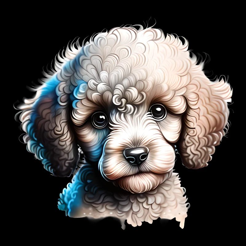 Caniche Chien Propriétaire Caniche Chiot Chien Chiot Chien Amour