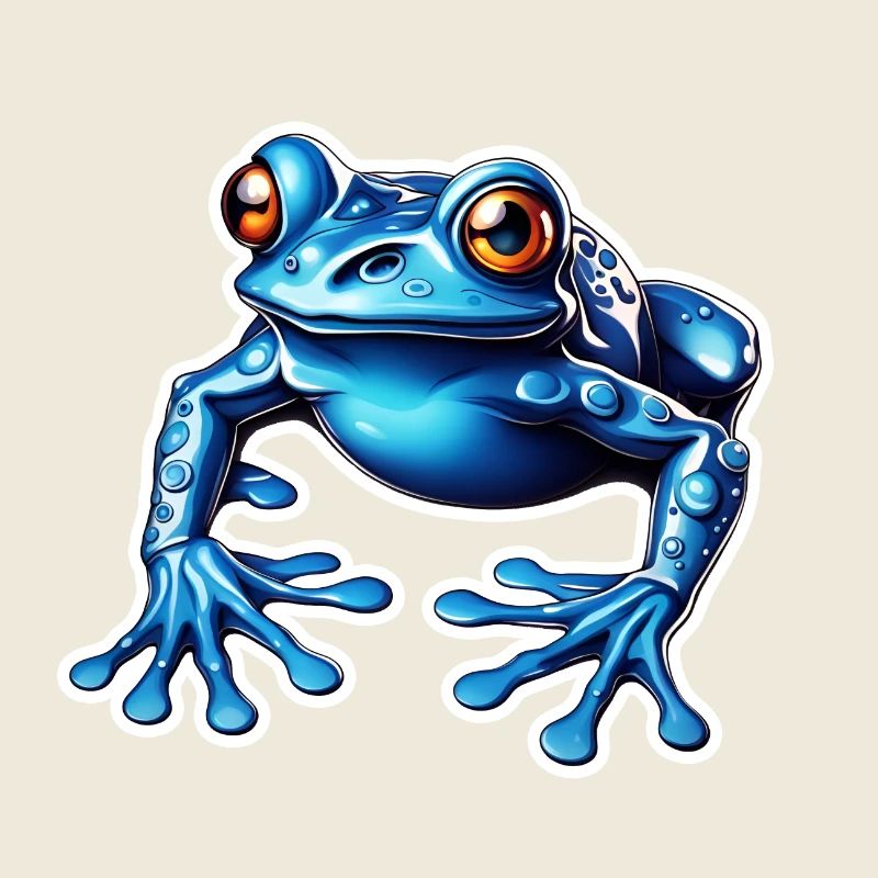 Frosch / Tier / Quack / Kröte / Teich / hüpfen