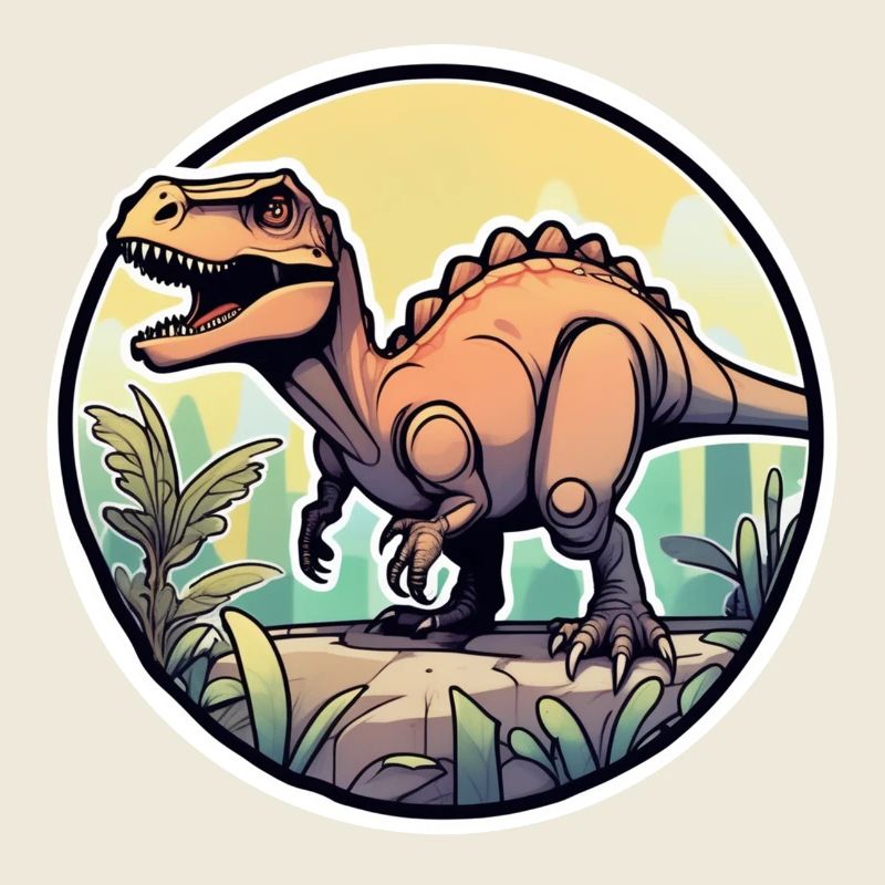 Cartoon Dinosaur