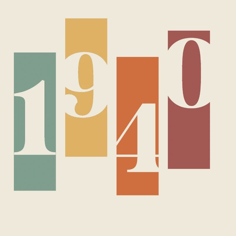 1940er Vintage Retro Möbel