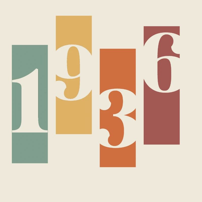 1936 Vintage Retro