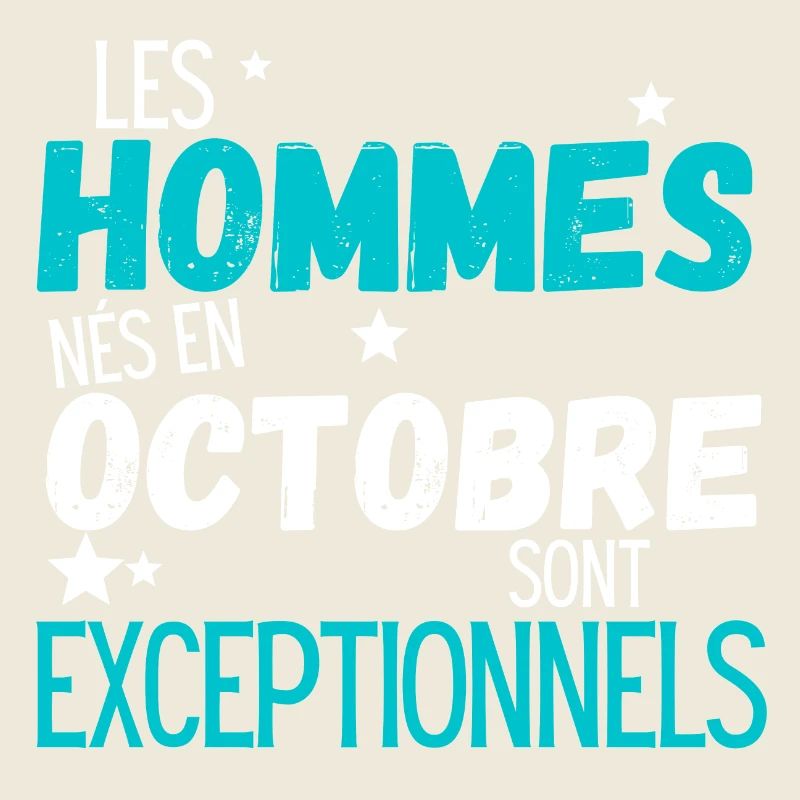 It's hommes nes en octobre sont exceptionnels