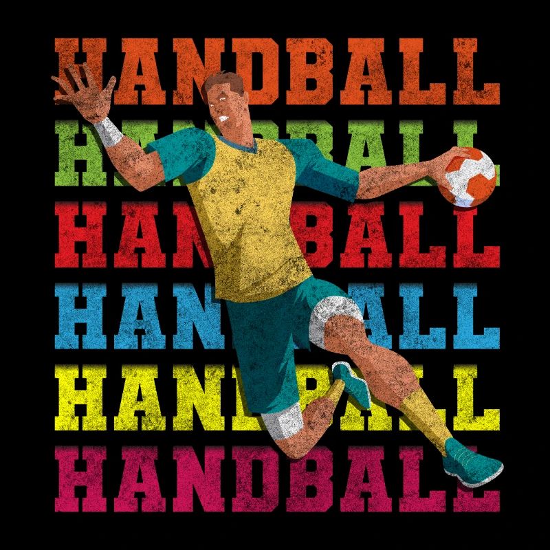 Handball player SIeger Jump Throw