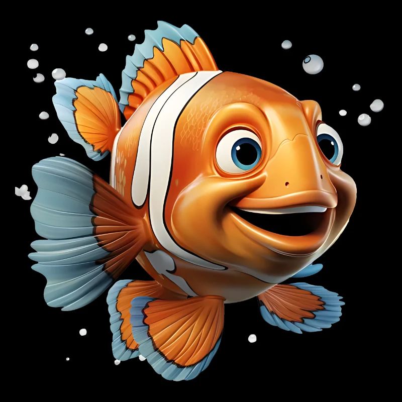Les poissons-clowns ont des marques corporelles orange et blanches