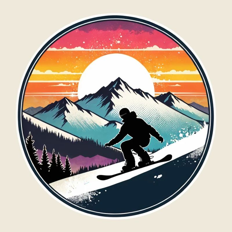 snowboard neige et ski