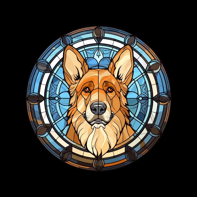 Karpatenschäferhund Rasse Buntglas Farbe