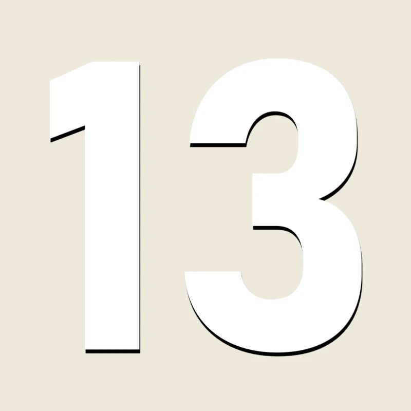 13