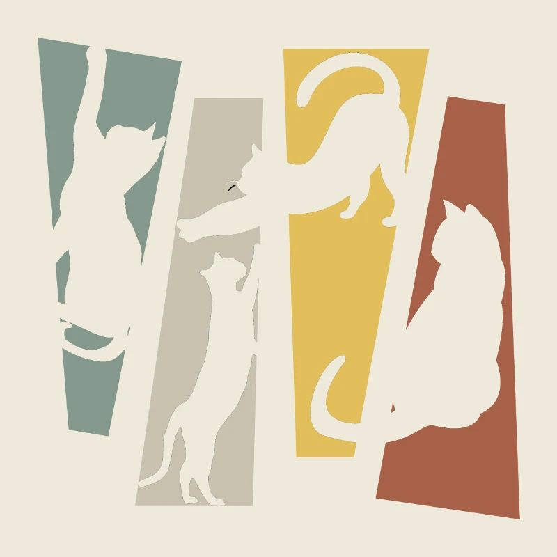 Vintage Retro Cat