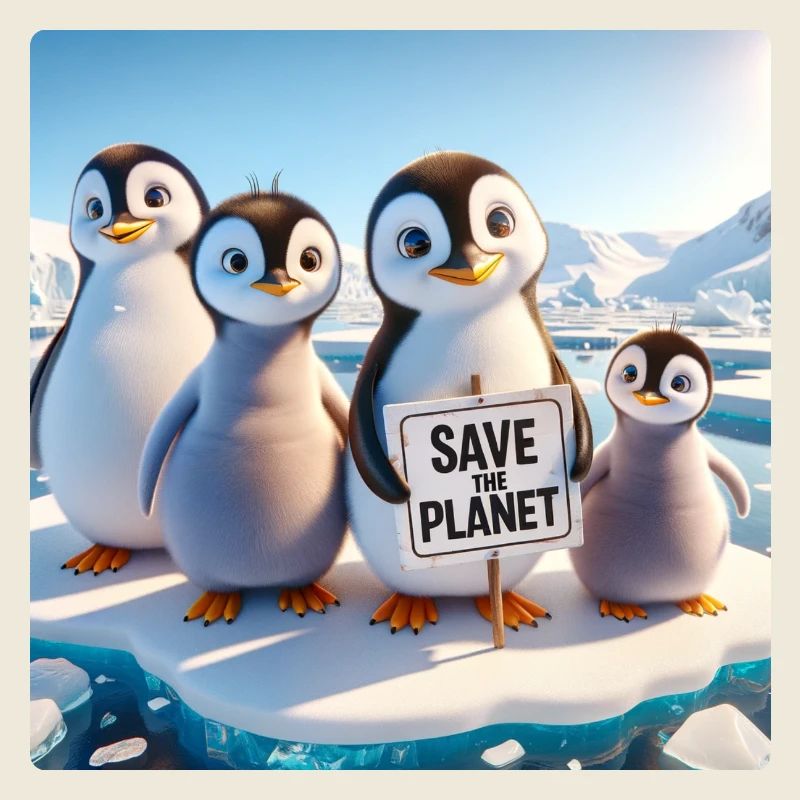 Famille de pingouins