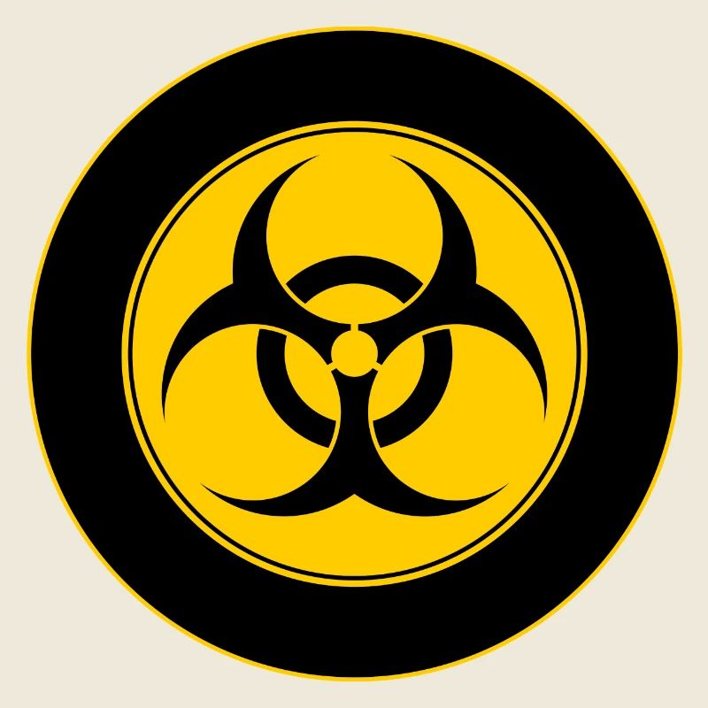 Mod Biohazard sign