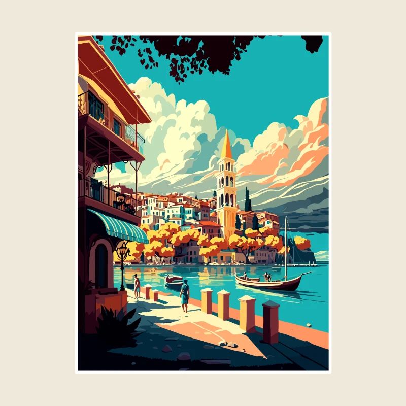 Thessalonique Grèce Décoration Affiche De Voyage
