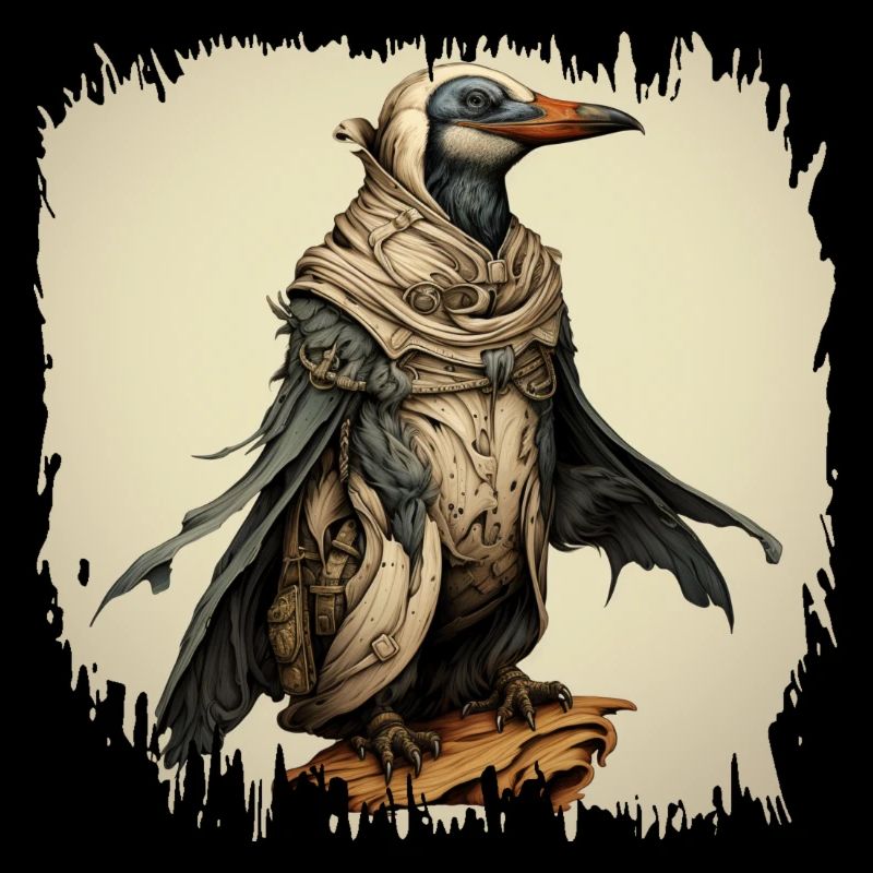 emperor penguin gift idea king penguin happy