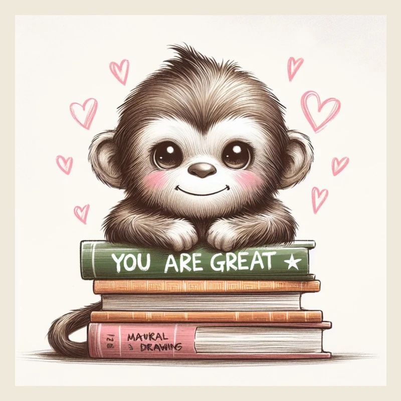 You are Great - Äffchen Design