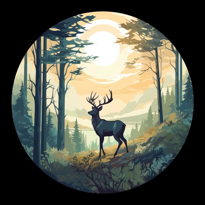 Cerf solitaire