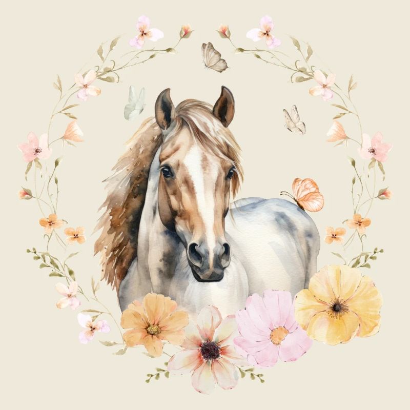 Blumenpferd