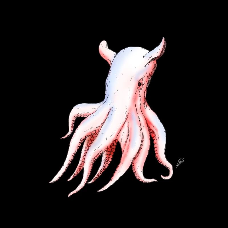 Realistische Darstellung eines DUMBO OCTOPUS