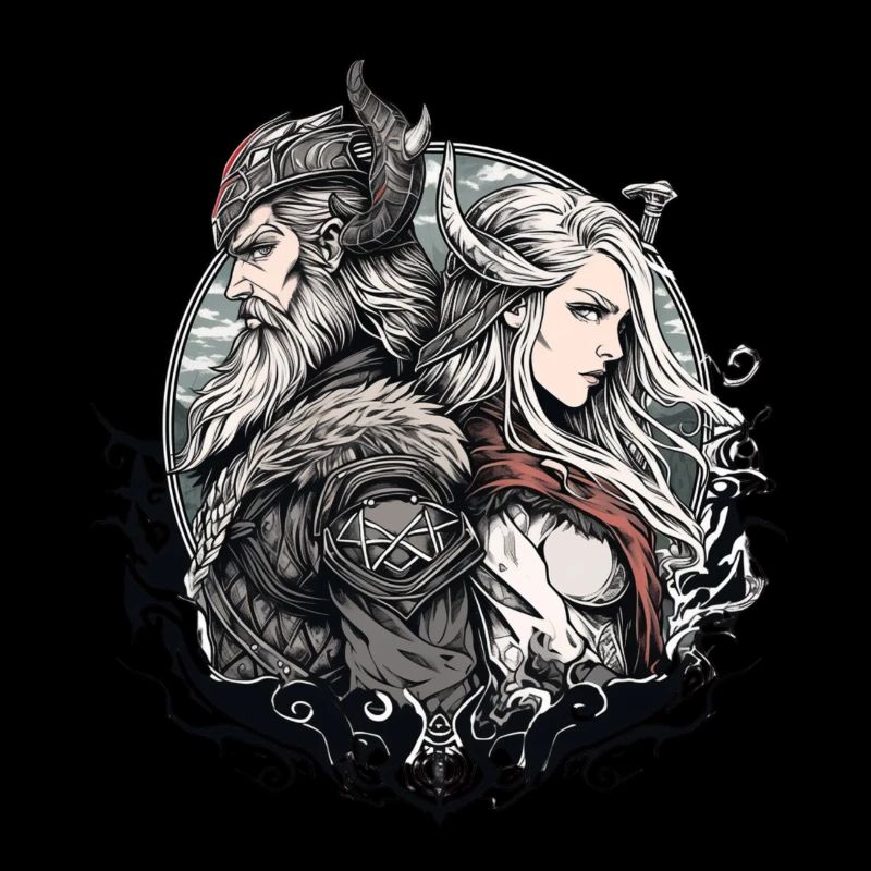 Couple de Vikings