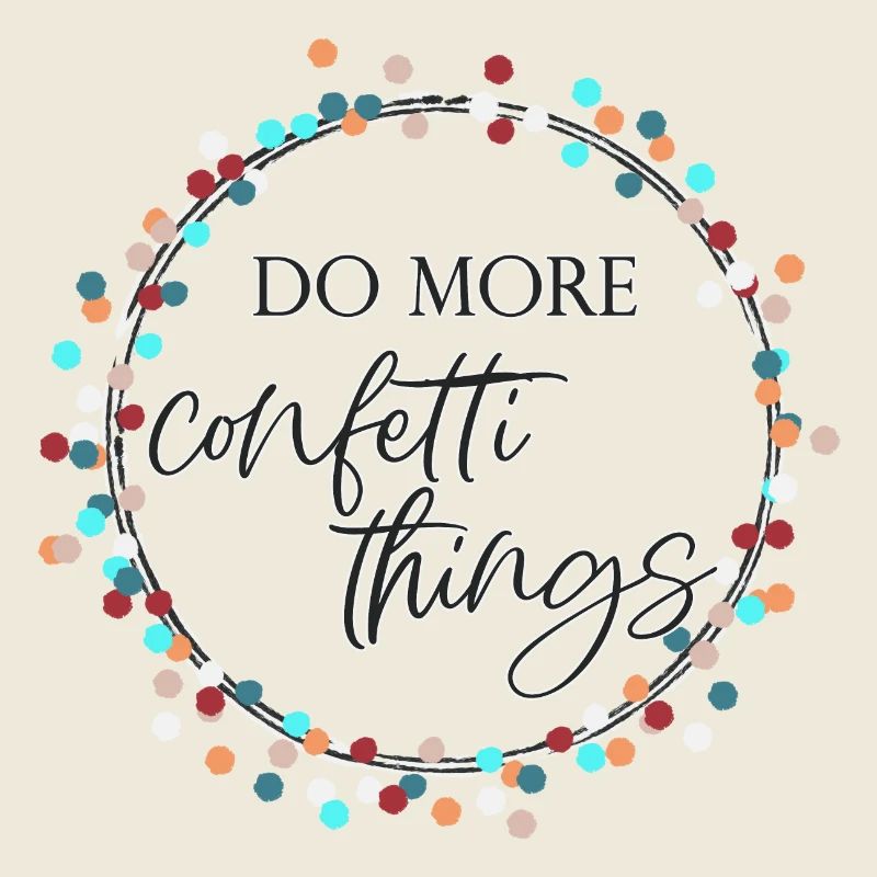 Faire plus de confettis