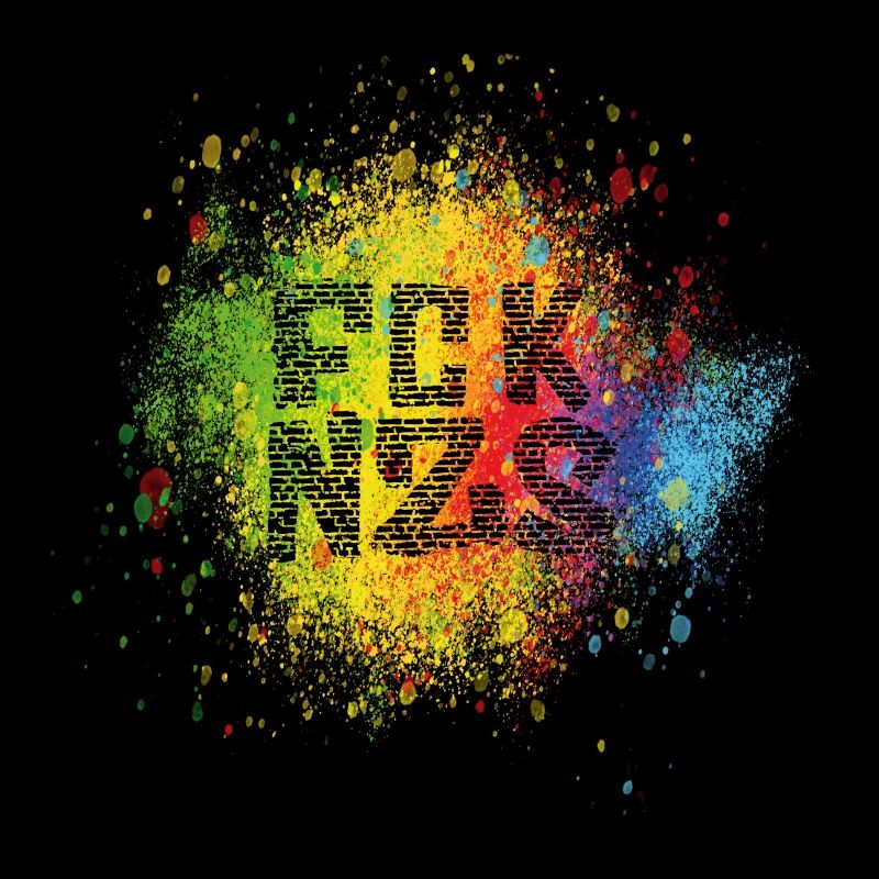 FCK NZS Couleurs Murales Tachetées