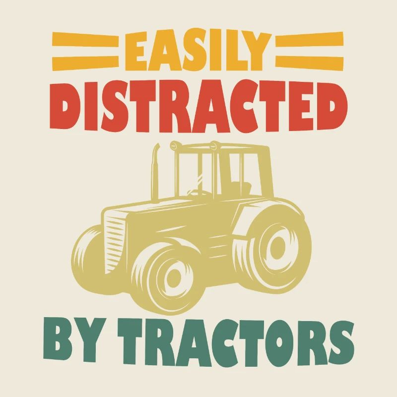 Facilement distrait par les tracteurs
