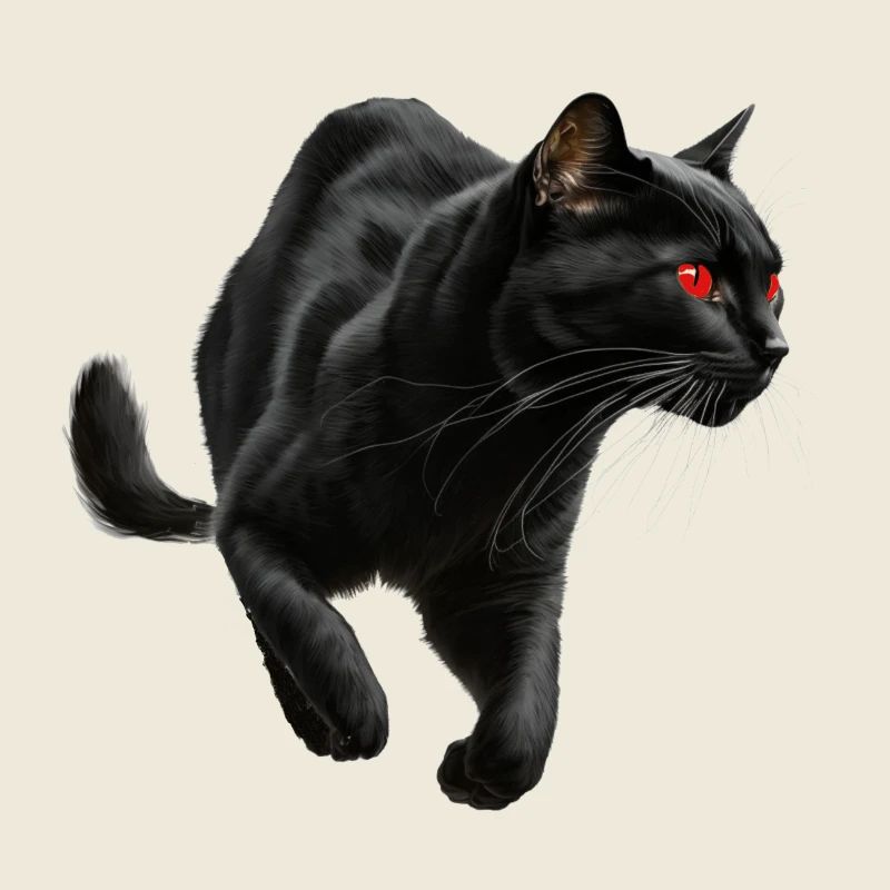 , Black Cat, Cat Picture