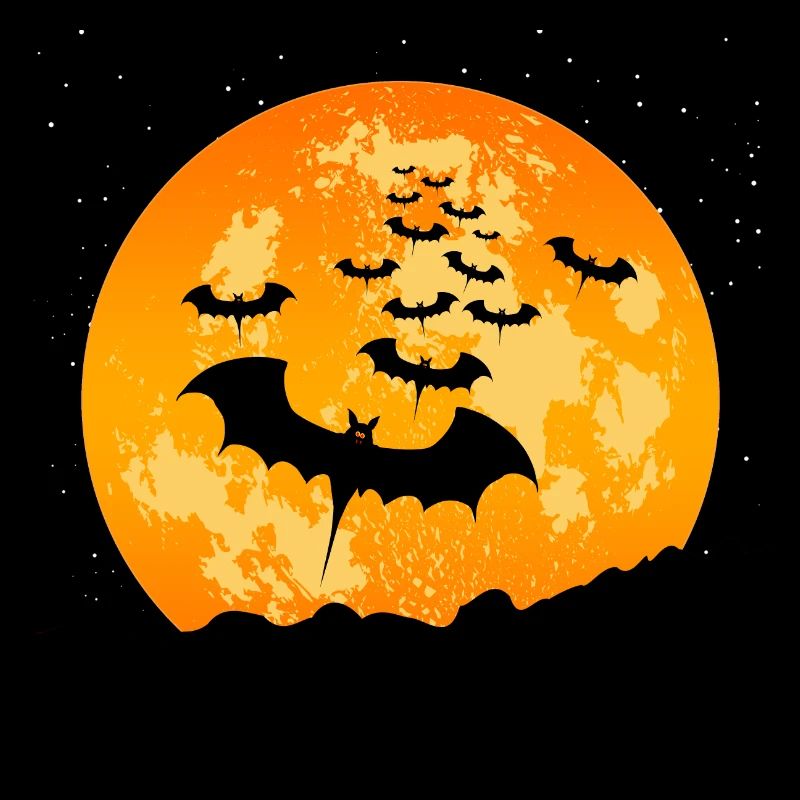 Halloween-Fledermäuse