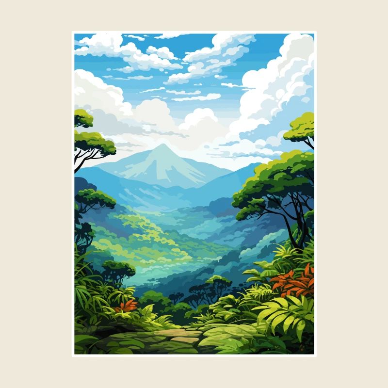 Montverde Cloud Forest Reserve Costa Rica Souvenir
